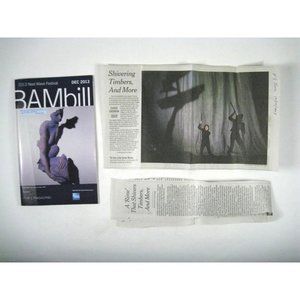 2013 Wave Festival BAMbill Nutcracker King Lear Frank Langella Ancient Mariner